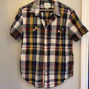 Lucky Brand seersucker Polo